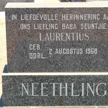 NEETHLING Laurentius 1968-1968