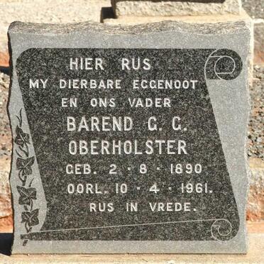 OBERHOLSTER Barend G.G. 1890-1961