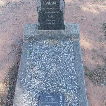 OOSTHUIZEN Corrie 1922-1992 &amp; Peggy 1923-2003 :: OOSTHUIZEN Corrie 1953-1954