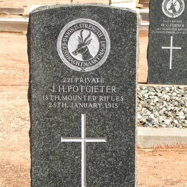 POTGIETER J.H. -1915