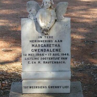 RAUTENBACH Margaretha Gwendalene 1946-1946