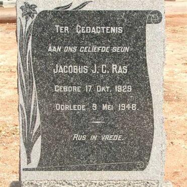 RAS Jacobus J.C. 1929-1948
