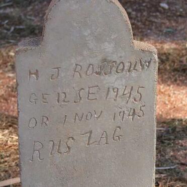 ROSSOUW H.J. 1945-1945