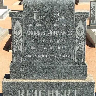 REICHERT Andries Johannes 1882-1967