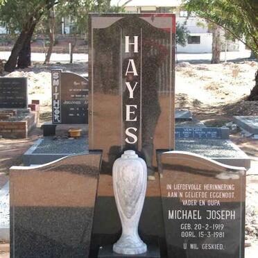 HAYES Michael Joseph 1919-1981
