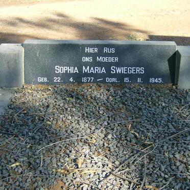 SWIEGERS Sophia Maria 1877-1945