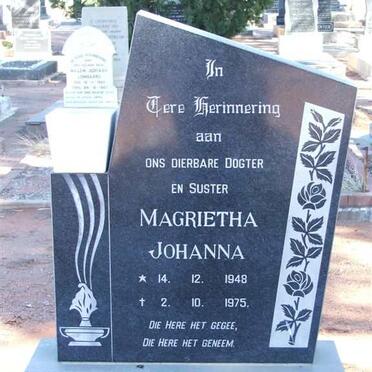 STRAUSS Magrietha Johanna 1948-1975