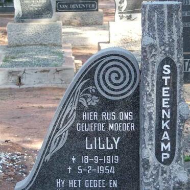 STEENKAMP Lilly 1919-1954