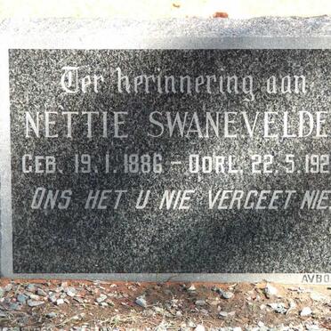 SWANEVELDER Nettie 1886-1922