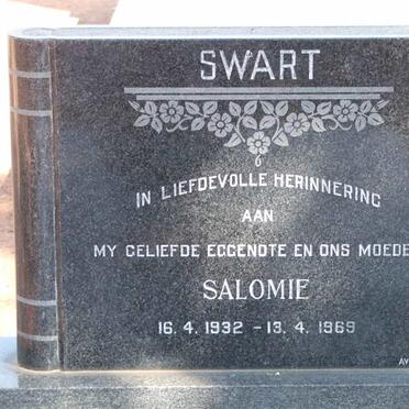 SWART Salomie 1932-1969