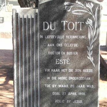 TOIT Esté, du -1956