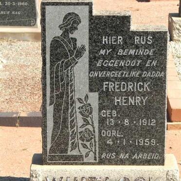 WHITLOCK Fredrick Henry 1912-1959