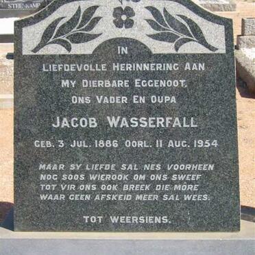 WASSERFALL Jacob 1886-1954