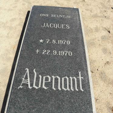 AVENANT Jaques 1970-1970