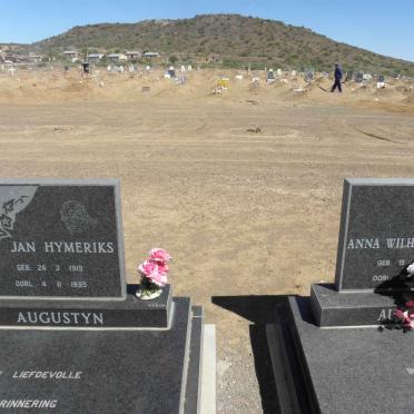 AUGUSTYN Jan Hymeriks 1919-1995 &amp; Anna Wilhelmina 19?9-19??