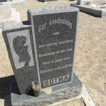 BOTMA Dogtertjie 1950