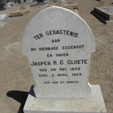 CLOETE Jasper H.C. 1852-1929