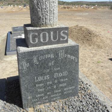 GOUS Louis David 1944-1966