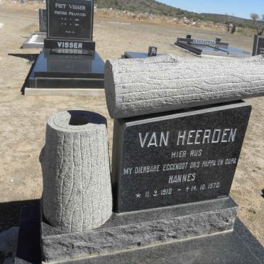 HEERDEN Hannes, van 1910-1970