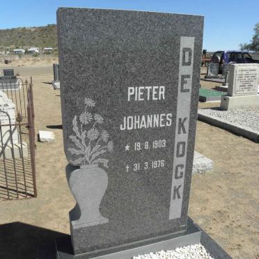KOCK Pieter Johannes, de 1903-1976