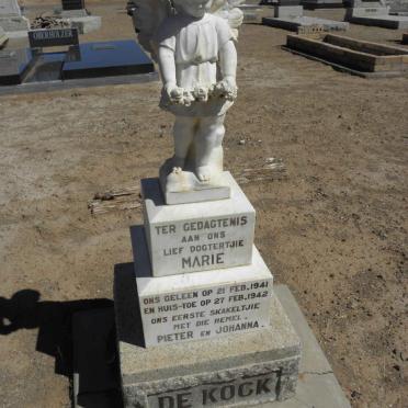 KOCK Marie, de 1941-1942
