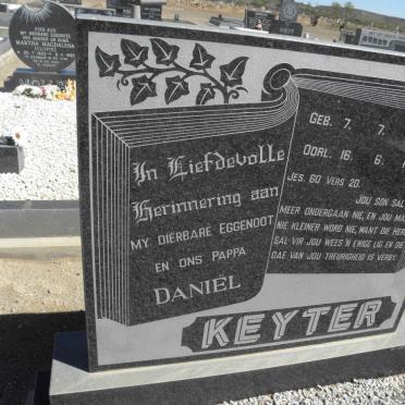 KEYTER Daniel 1934-1979