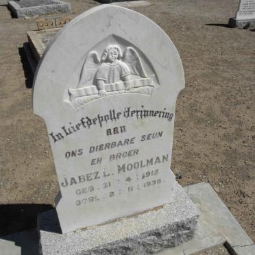 MOOLMAN Jabez L. 1912-1936
