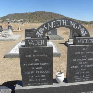 NEETHLING Pieter Francois 1908-1970 &amp; Maria Wilhelmina JACOBS 1909-1992
