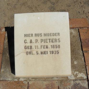 PIETERS C.A.P. 1858-1935