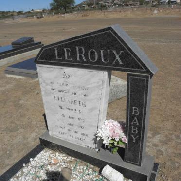 ROUX Elizabeth, le OBERHOLZER 1916-1992
