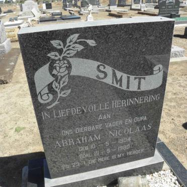 SMIT Abraham Nicolaas 1904-1980