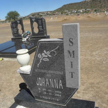 SMIT Johanna 1926-2004