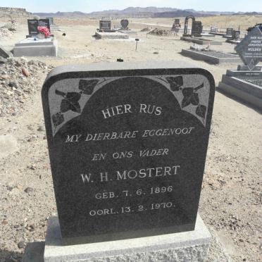 MOSTERT W.H. 1896-1970