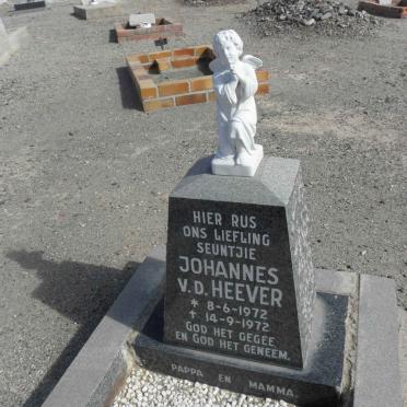 HEEVER Johannes, v.d. 1972-1972