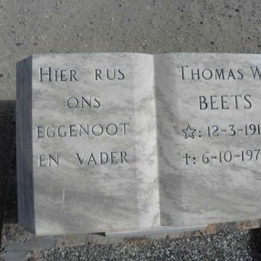 BEETS Thomas W. 1916-1975