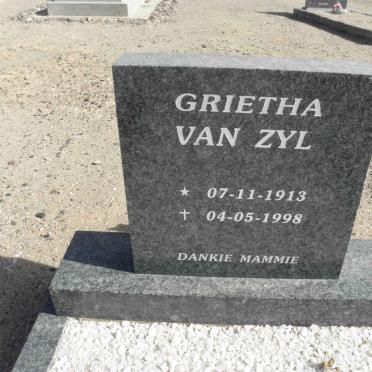 ZYL Grietha, van 1913-1998