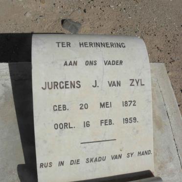 ZYL Jurgens J., van 1872-1959