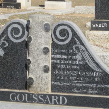 GOUSSARD Johannes Casparus 1887-1971