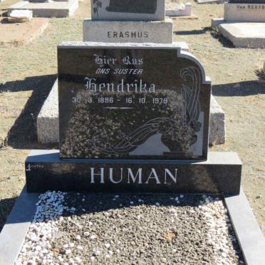 HUMAN Hendrika 1896-1979