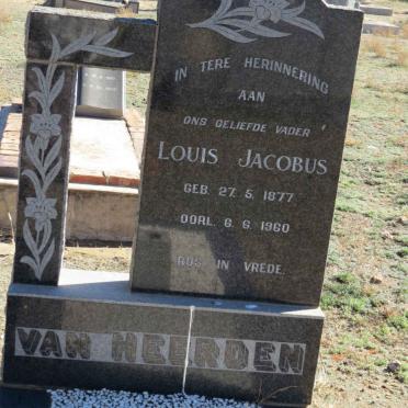 HEERDEN Louis Jacobus, van 1877-1960