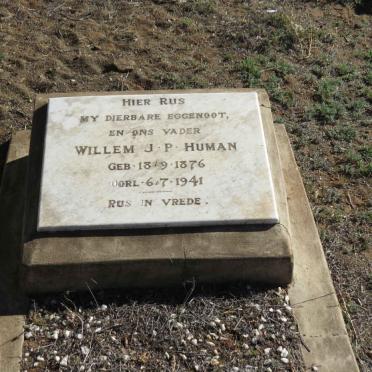HUMAN Willem J.P. 1876-1941