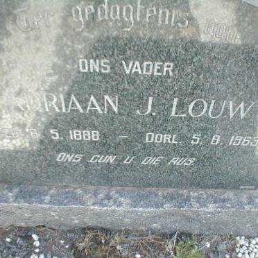 LOUW Adriaan J. 1888-1969