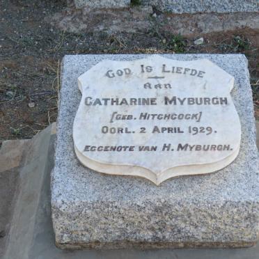 MYBURGH Catharine nee HITCHCOCK -1929