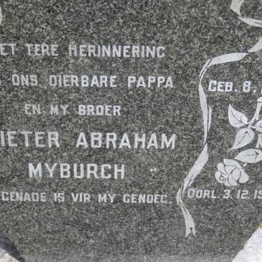 MYBURGH Pieter Abraham 1925-1962