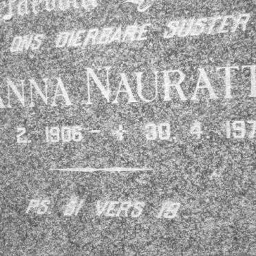 NAURATTEL Hanna 1906-1973