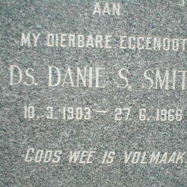 SMITH Danie S. 1903-1966