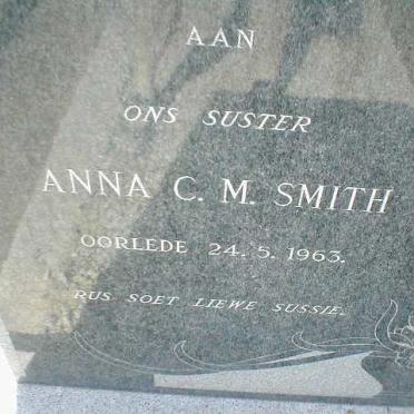 SMITH Anna C.M. -1963