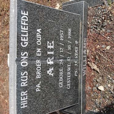 WILLIAMS Arie 1957-1988
