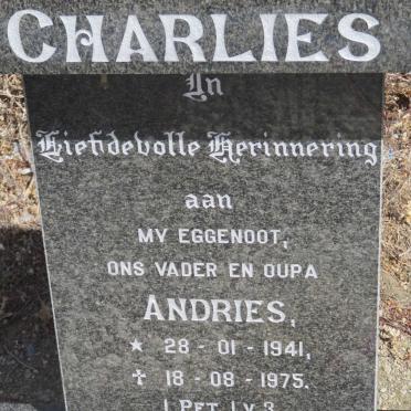CHARLIES Andries 1941-1975