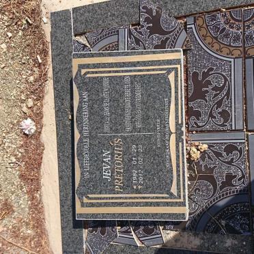 PRETORIUS Jevan 1982-2012